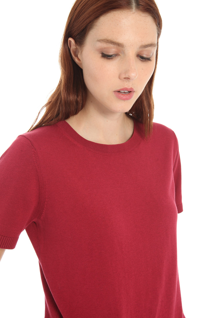 T- shirt in seta e cotone Fashion Market T- shirt in seta e cotone Fashion Market