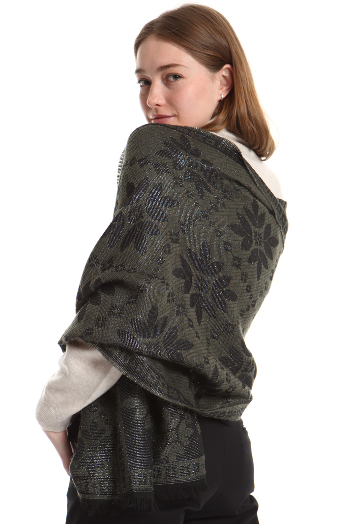 Sciarpa jacquard lurex Fashion Market Sciarpa jacquard lurex Fashion Market