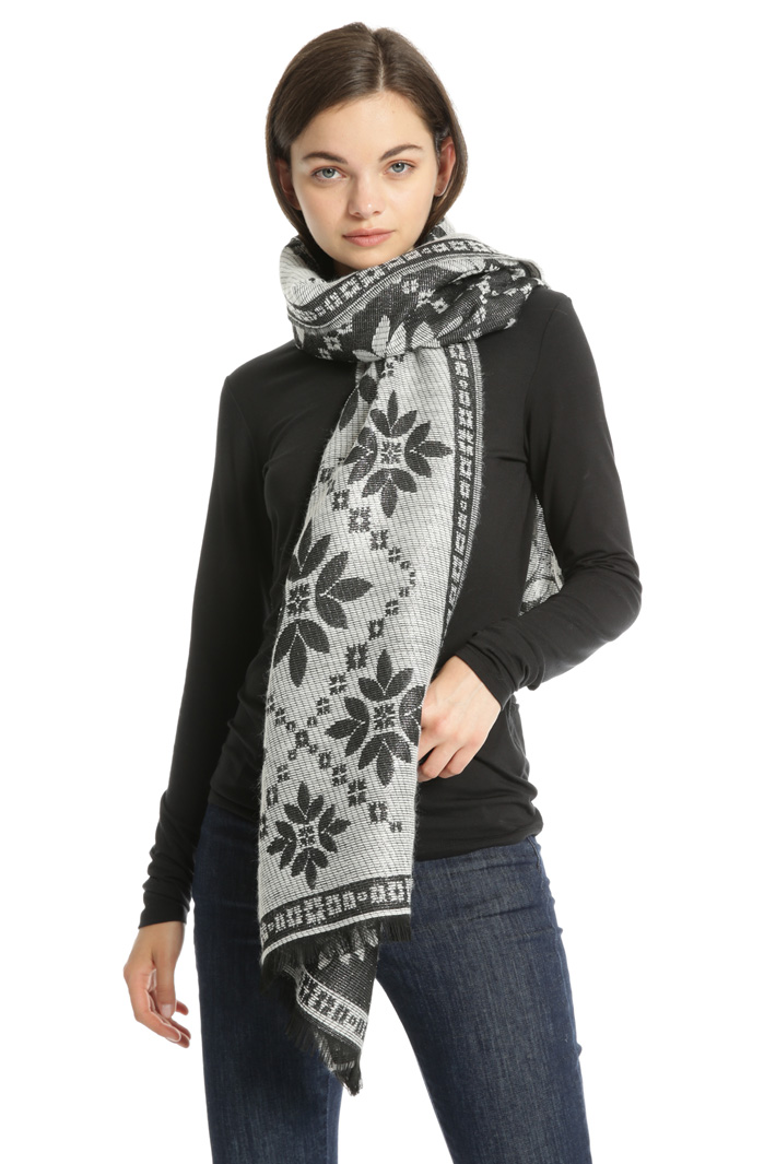 Sciarpa jacquard lurex Fashion Market Sciarpa jacquard lurex Fashion Market