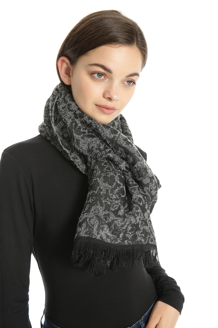 Sciarpa jacquard lurex Fashion Market Sciarpa jacquard lurex Fashion Market
