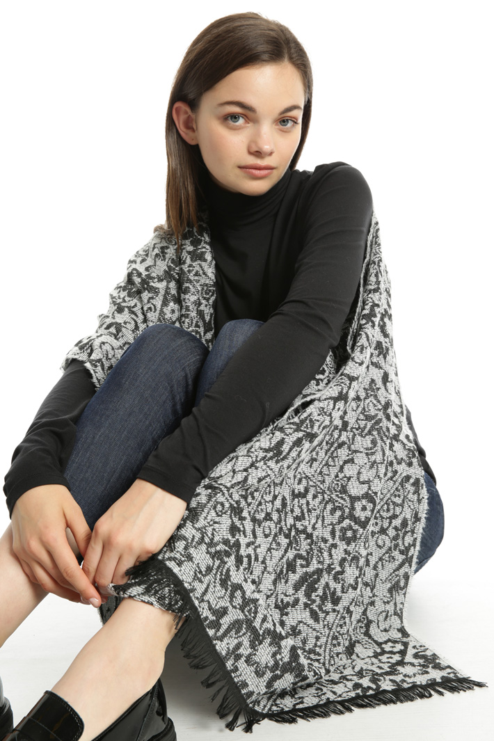 Sciarpa jacquard lurex Fashion Market Sciarpa jacquard lurex Fashion Market