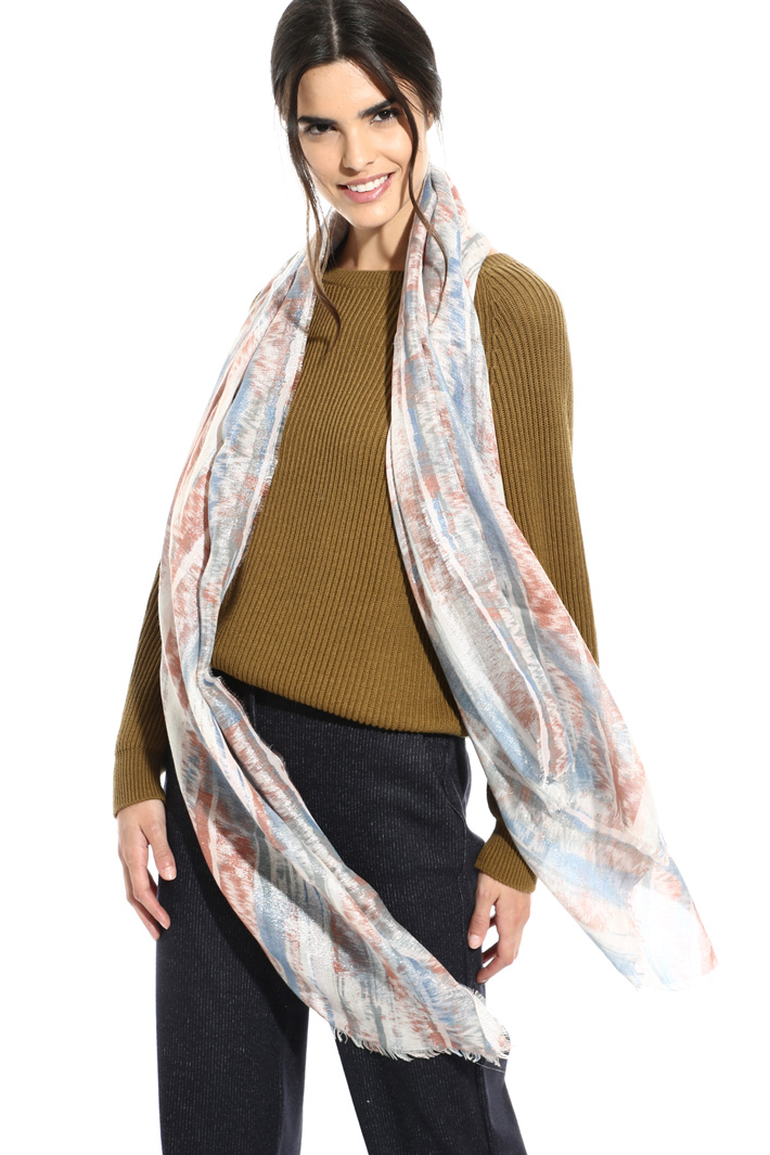 Sciarpa lurex a fantasia Fashion Market Sciarpa lurex a fantasia Fashion Market