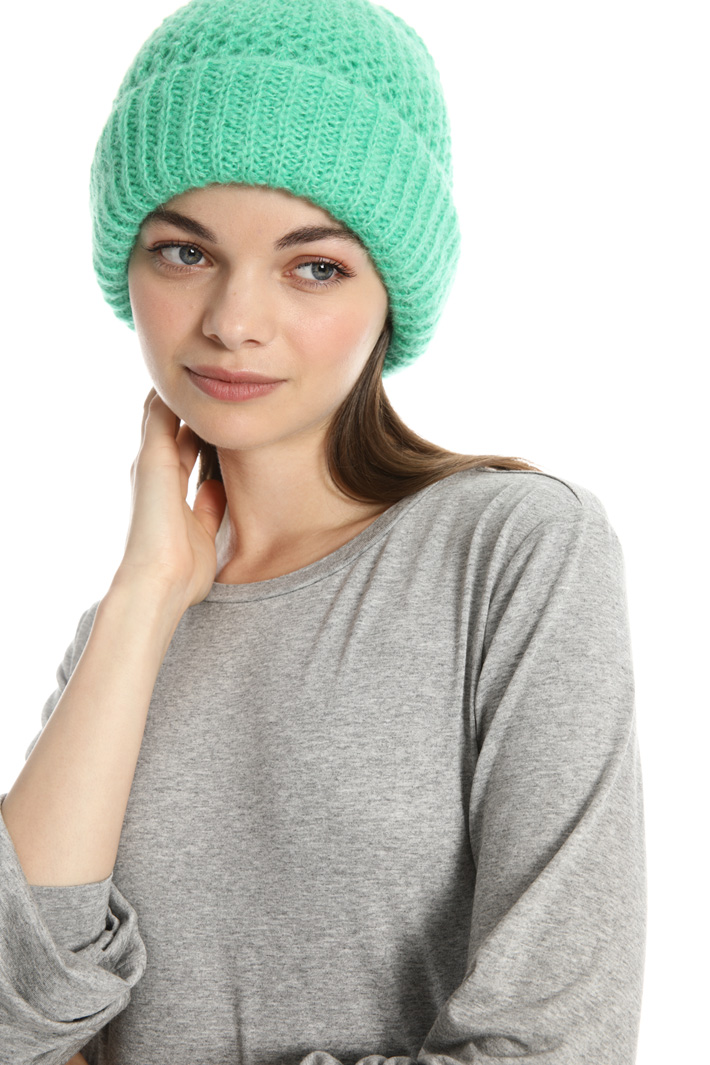 Cuffia in filato misto mohair Fashion Market Cuffia in filato misto mohair Fashion Market