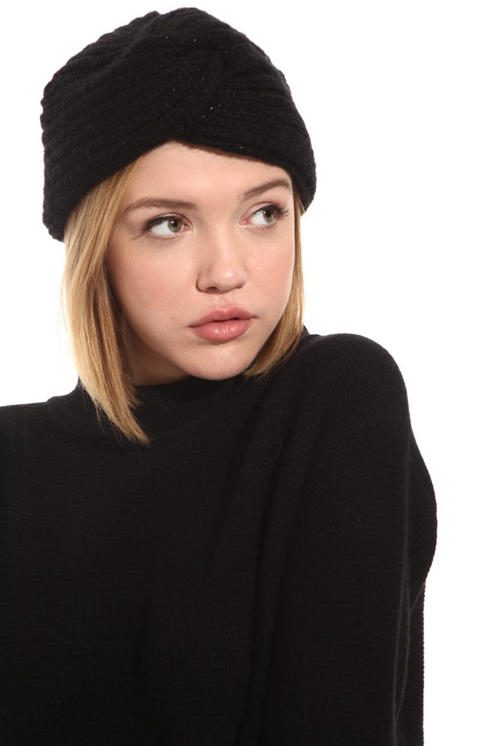 Cuffia a coste con nodo Fashion Market Cuffia a coste con nodo Fashion Market