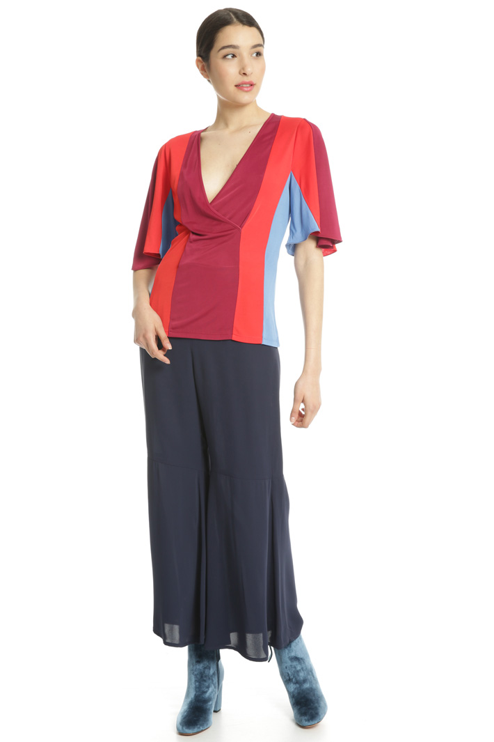 Top in jersey interlock Fashion Market Top in jersey interlock Fashion Market