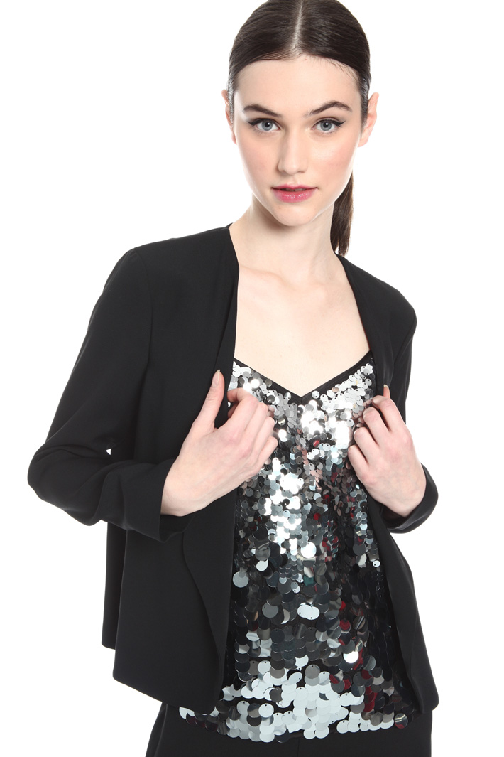 Blazer destrutturato in satin Fashion Market Blazer destrutturato in satin Fashion Market