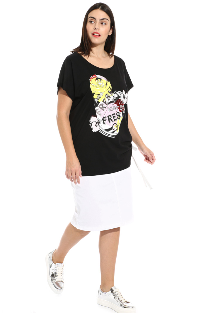 Gonna midi in cotone Fashion Market Gonna midi in cotone Fashion Market