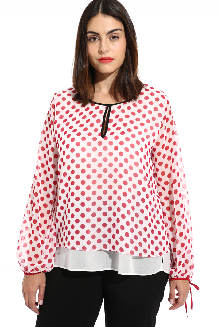 Casacca in georgette Fashion Market Casacca in georgette Fashion Market