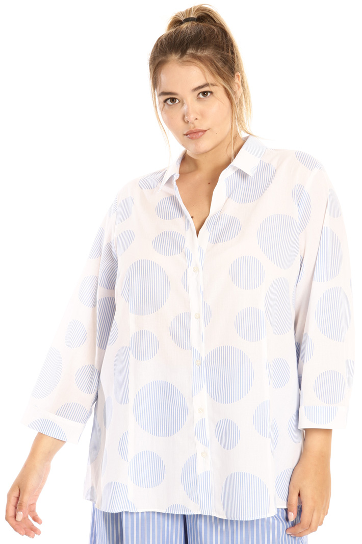 Camicia svasata in cotone Fashion Market Camicia svasata in cotone Fashion Market
