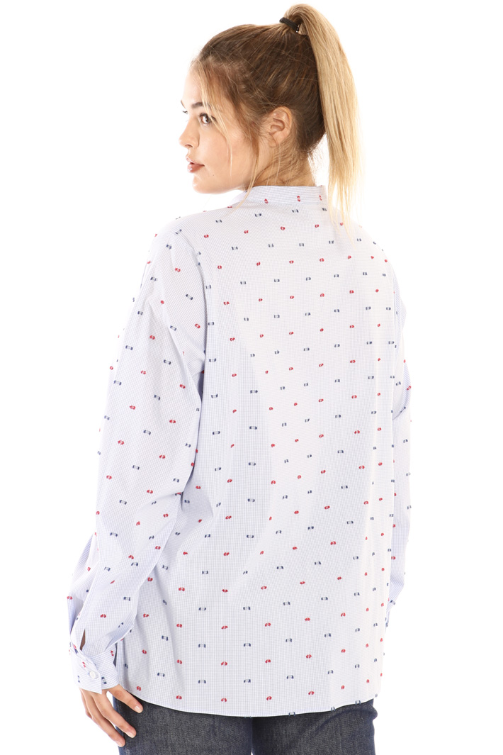 Camicia in popeline di cotone Fashion Market Camicia in popeline di cotone Fashion Market