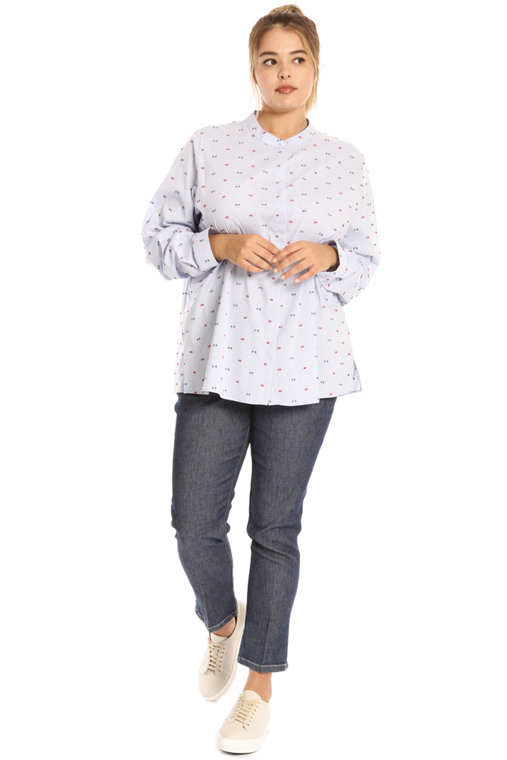 Camicia in popeline di cotone Fashion Market Camicia in popeline di cotone Fashion Market