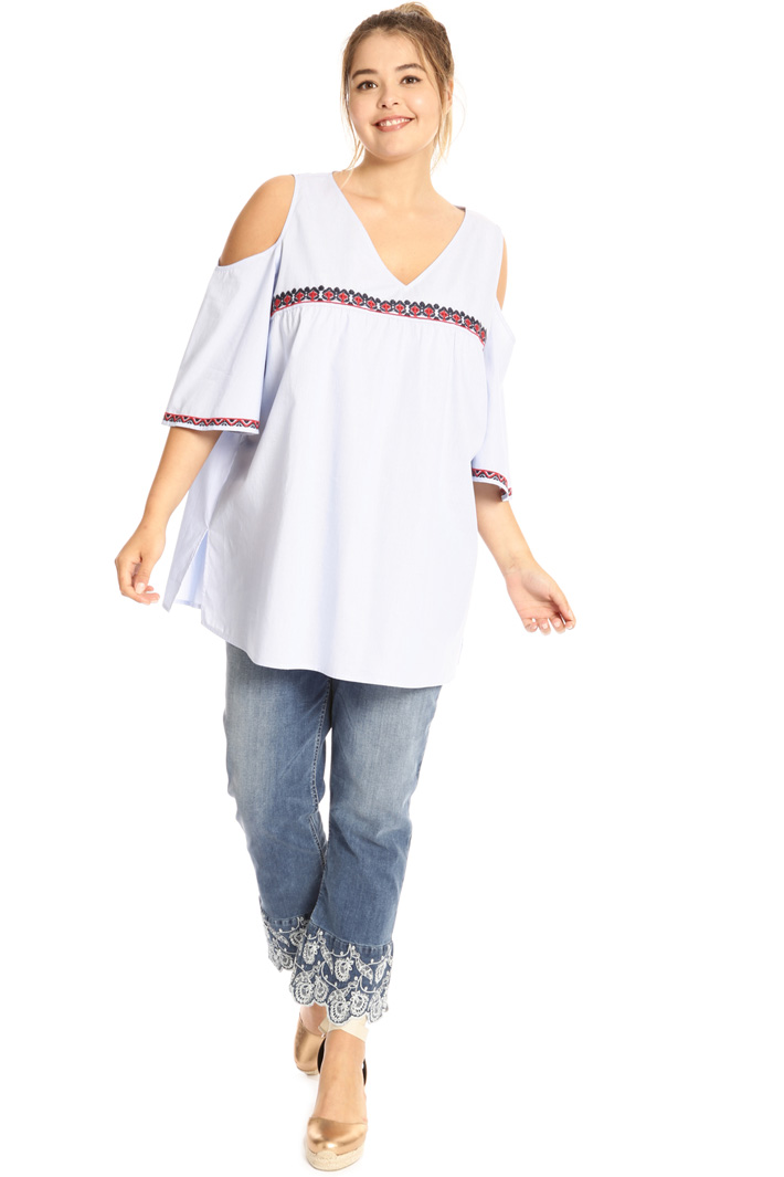 Casacca in puro cotone Fashion Market Casacca in puro cotone Fashion Market