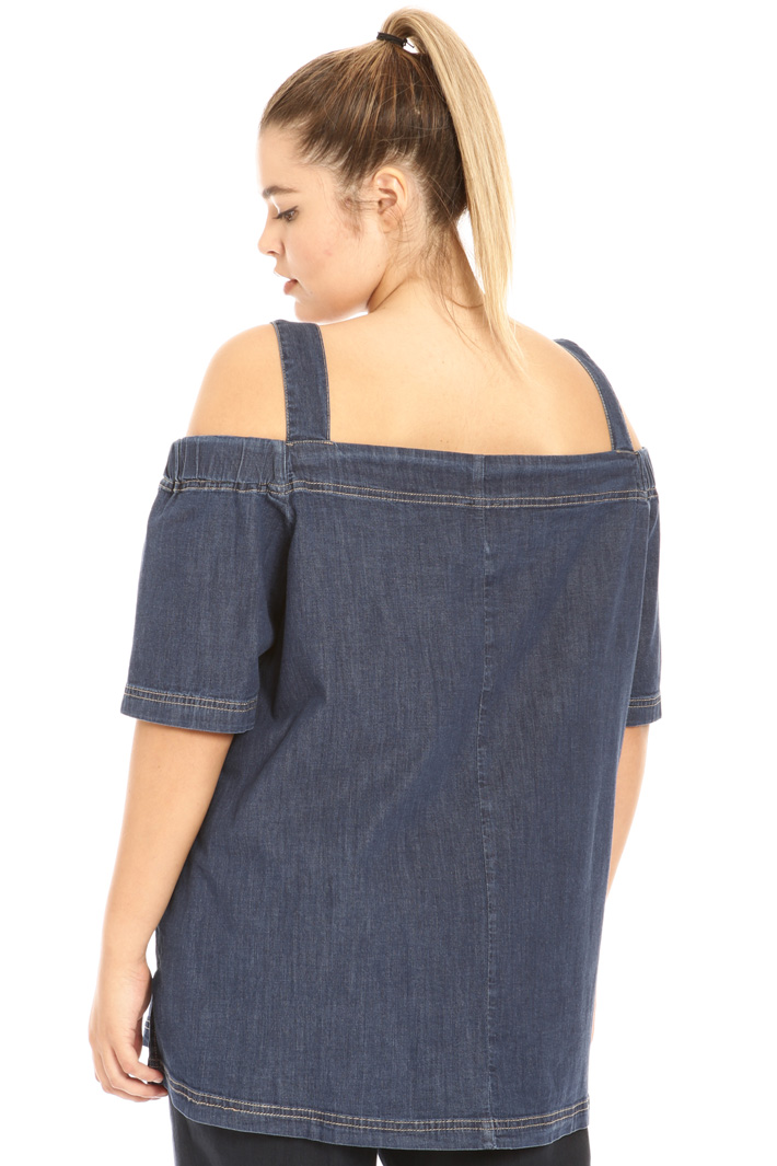 Casacca in denim leggero Fashion Market Casacca in denim leggero Fashion Market
