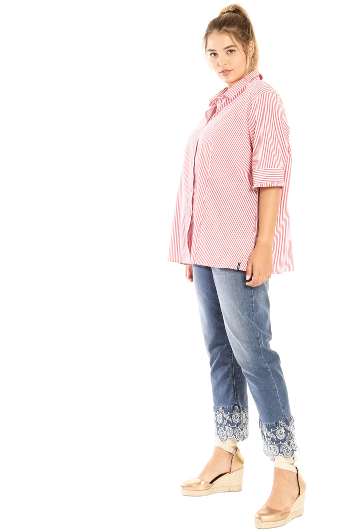 Camicia in popeline di cotone Fashion Market Camicia in popeline di cotone Fashion Market