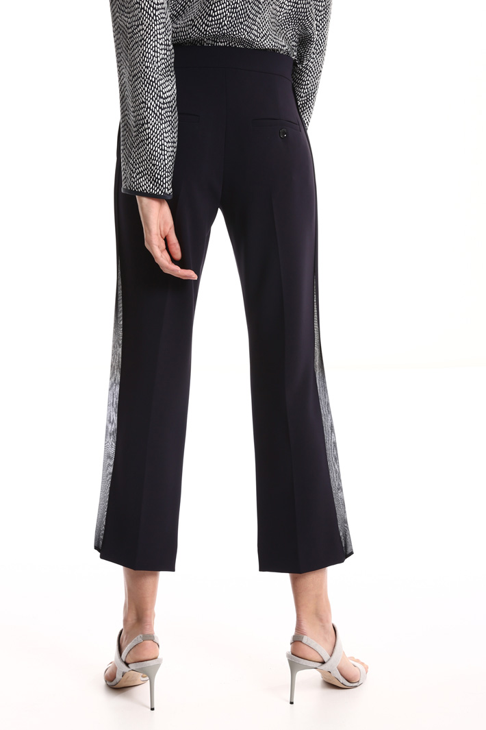 Pantaloni a sigaretta in cady Fashion Market Pantaloni a sigaretta in cady Fashion Market