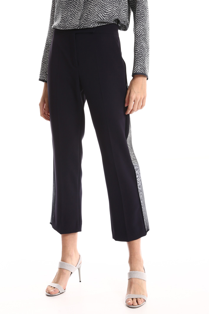 Pantaloni a sigaretta in cady Fashion Market Pantaloni a sigaretta in cady Fashion Market