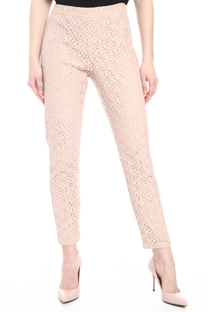Pantaloni in pizzo macramé Fashion Market Pantaloni in pizzo macramé Fashion Market