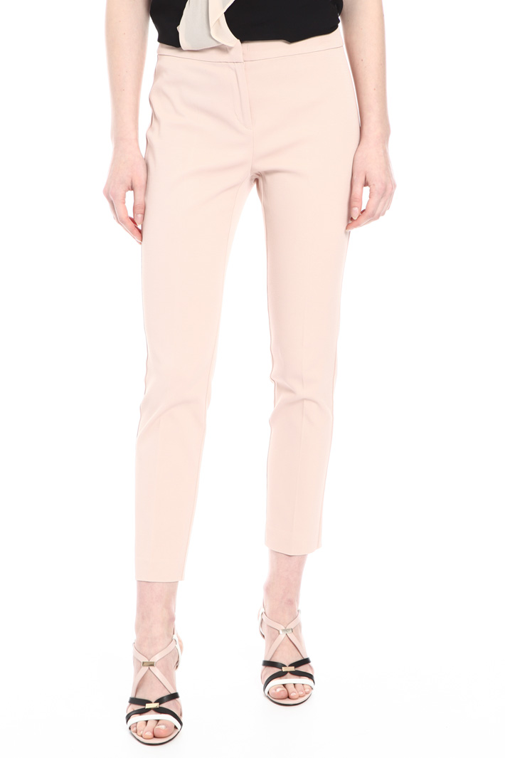 Pantaloni in faille stretch Fashion Market Pantaloni in faille stretch Fashion Market