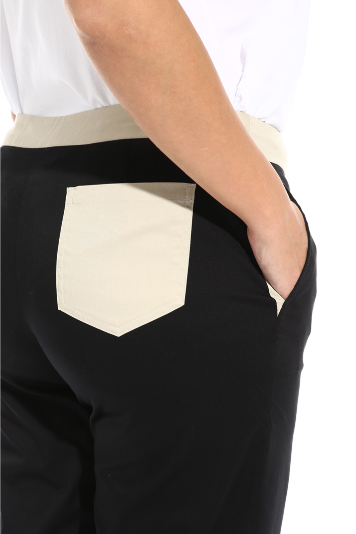Pantaloni in raso di cotone Fashion Market Pantaloni in raso di cotone Fashion Market
