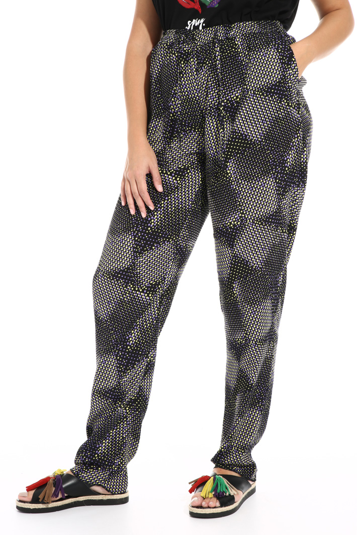 Pantaloni in viscosa crepe Fashion Market Pantaloni in viscosa crepe Fashion Market