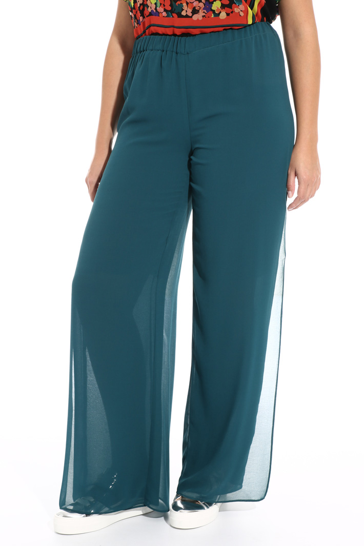 Pantaloni in georgette Fashion Market Pantaloni in georgette Fashion Market