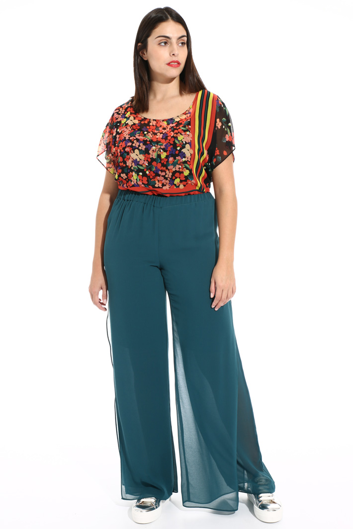 Pantaloni in georgette Fashion Market Pantaloni in georgette Fashion Market