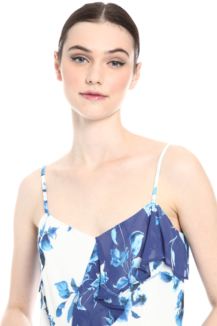 Top in georgette fluido Fashion Market Top in georgette fluido Fashion Market