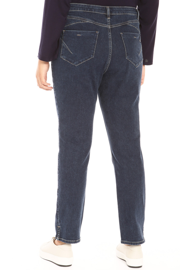 Jeans semiaderente in denim Fashion Market Jeans semiaderente in denim Fashion Market