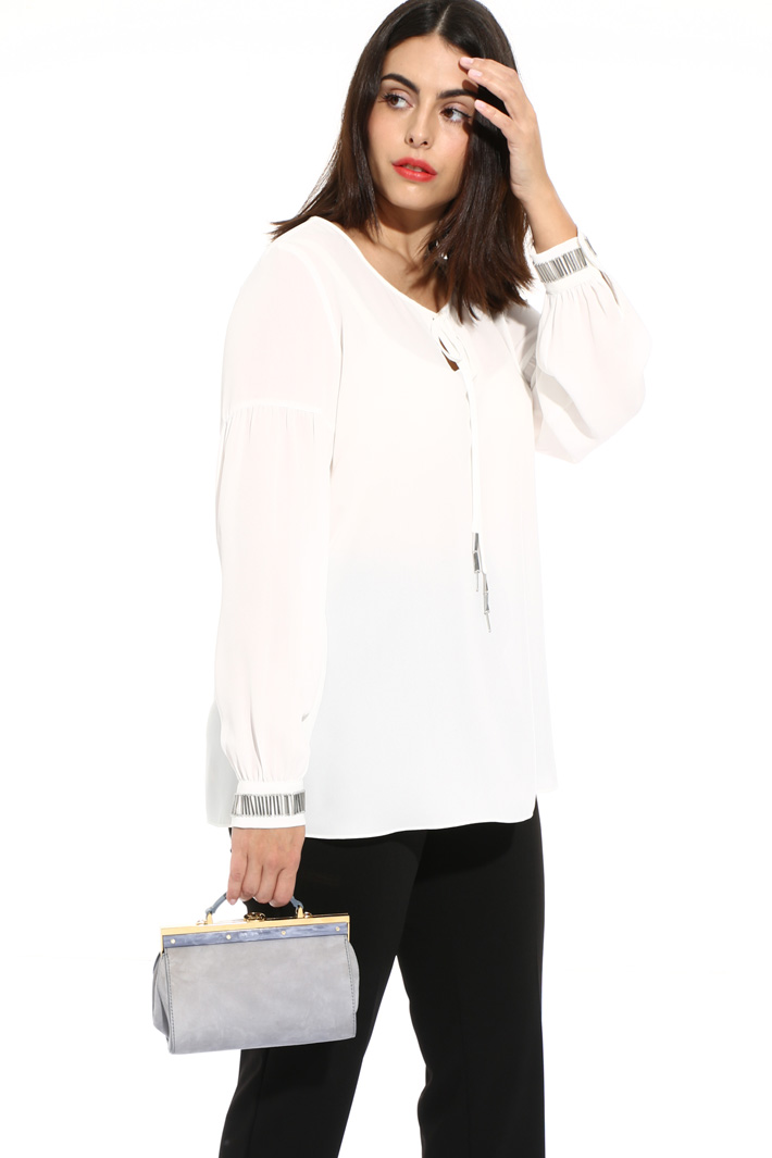 Casacca con pelrine Fashion Market Casacca con pelrine Fashion Market