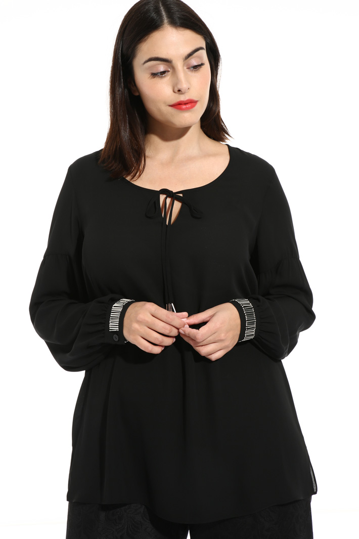 Casacca con pelrine Fashion Market Casacca con pelrine Fashion Market