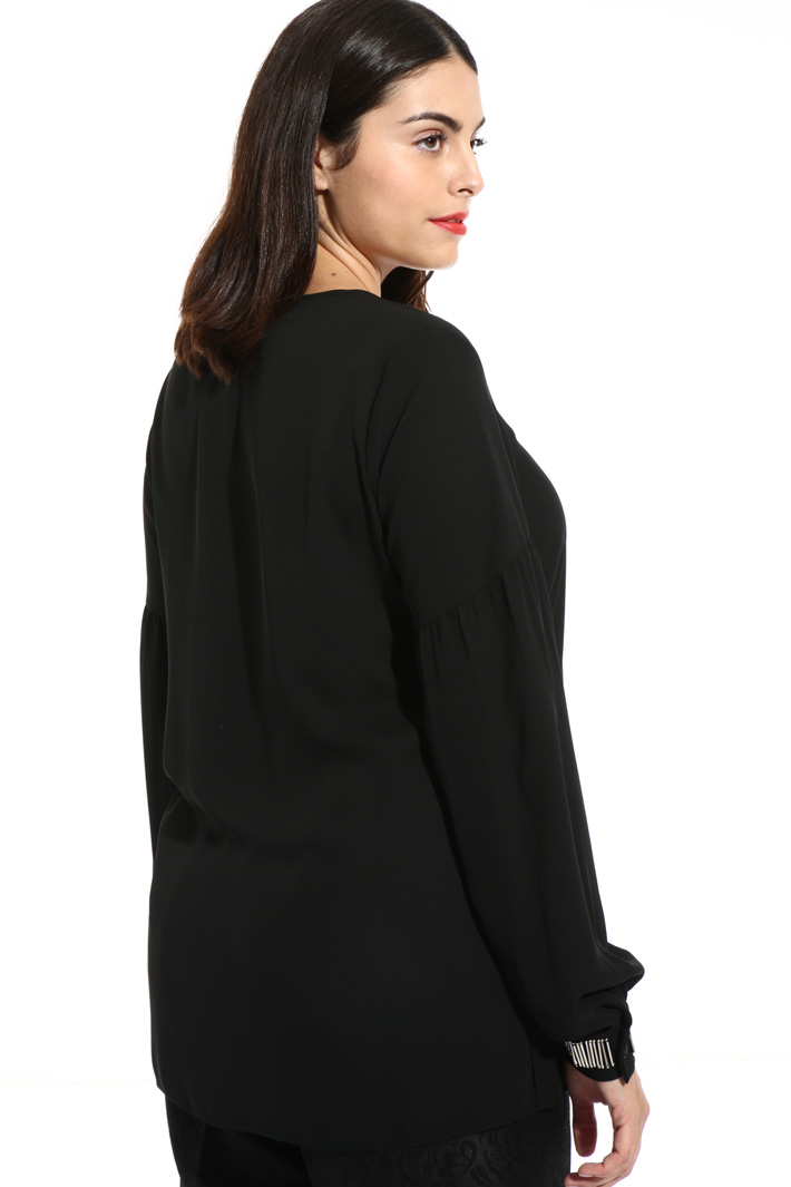 Casacca con pelrine Fashion Market Casacca con pelrine Fashion Market