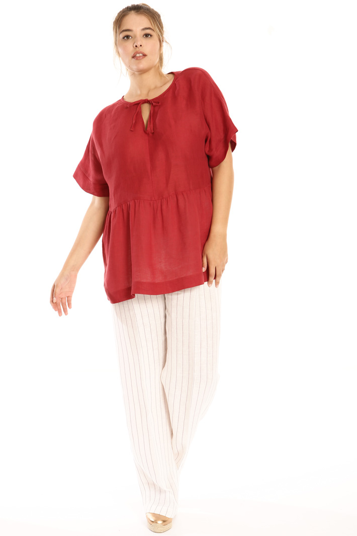 Casacca in puro lino Fashion Market Casacca in puro lino Fashion Market