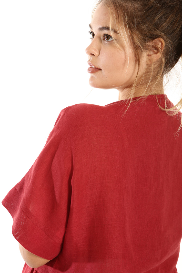 Casacca in puro lino Fashion Market Casacca in puro lino Fashion Market