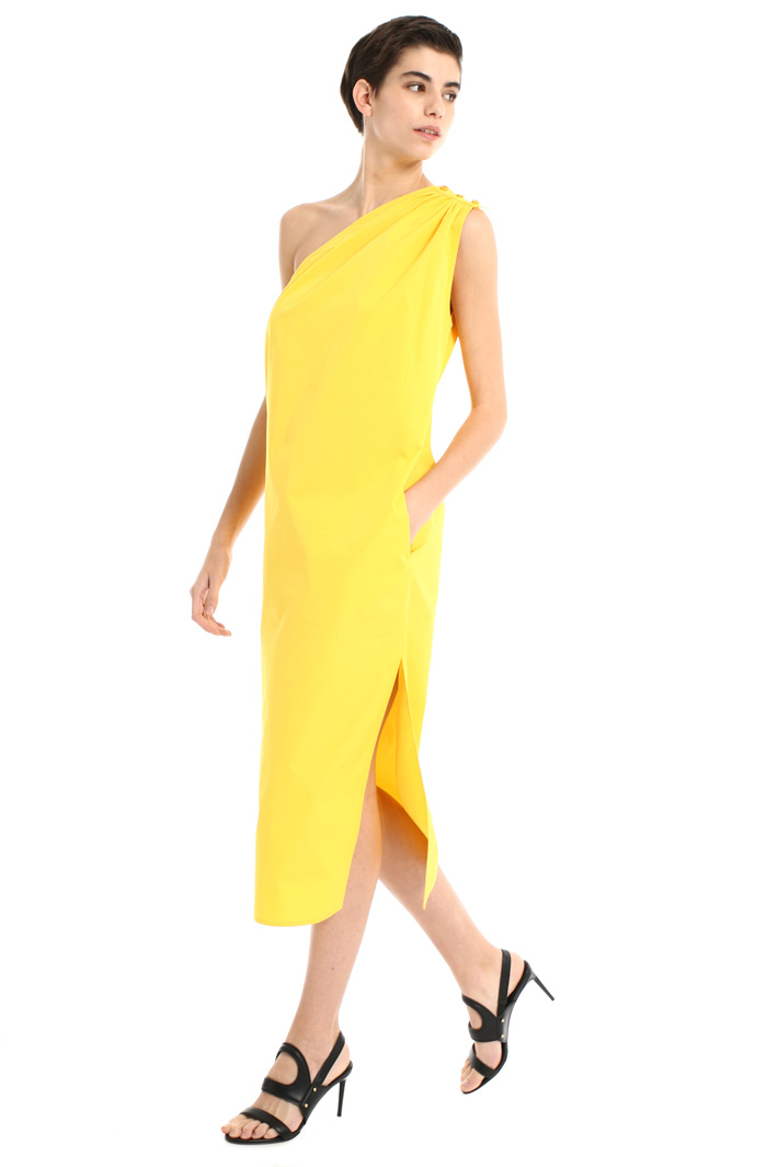 Abito monospalla in cotone Fashion Market Abito monospalla in cotone Fashion Market