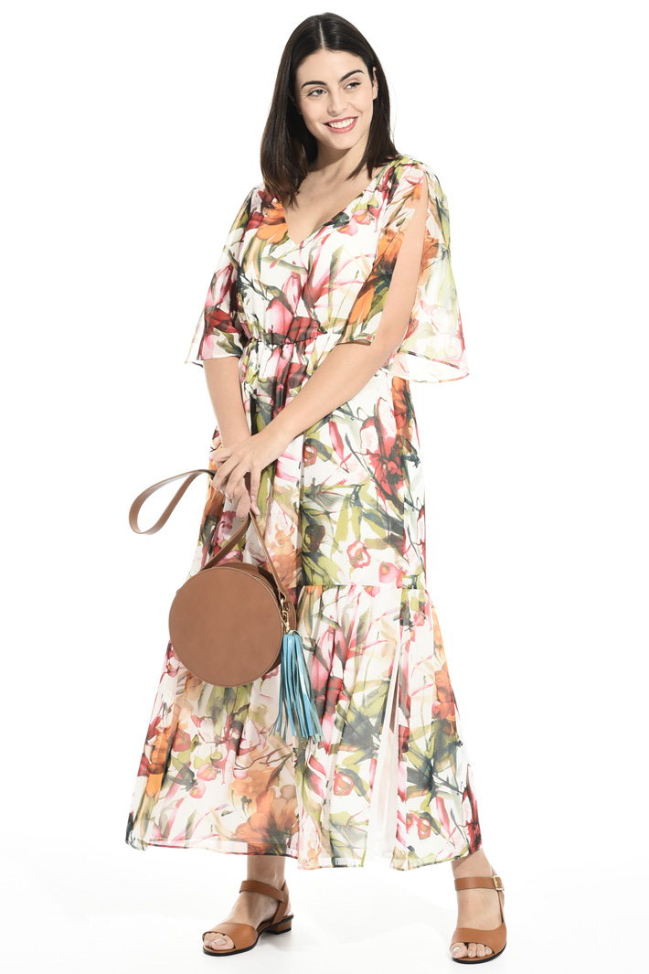 Abito in georgette stampata Fashion Market Abito in georgette stampata Fashion Market