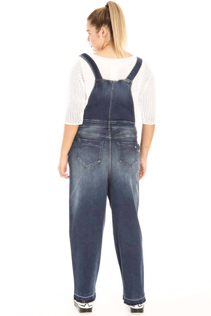 Salopette in denim stretch Fashion Market Salopette in denim stretch Fashion Market