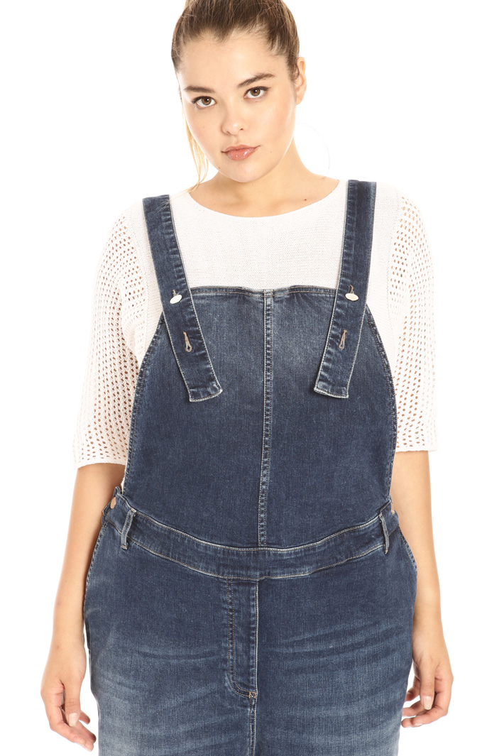 Salopette in denim stretch Fashion Market Salopette in denim stretch Fashion Market