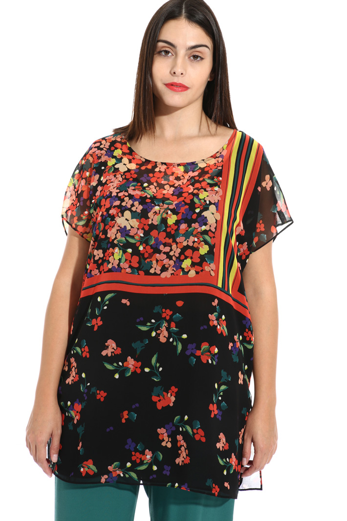 Casacca in georgette Fashion Market Casacca in georgette Fashion Market
