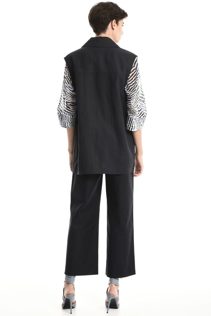 Gilet in puro lino Fashion Market Gilet in puro lino Fashion Market