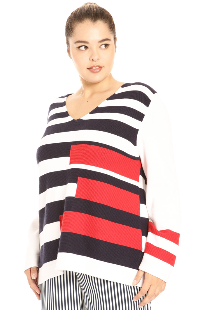 Maglia in cotone pettinato Fashion Market Maglia in cotone pettinato Fashion Market