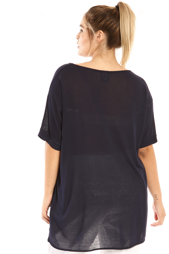 Maglia in viscosa con nappine Fashion Market Maglia in viscosa con nappine Fashion Market