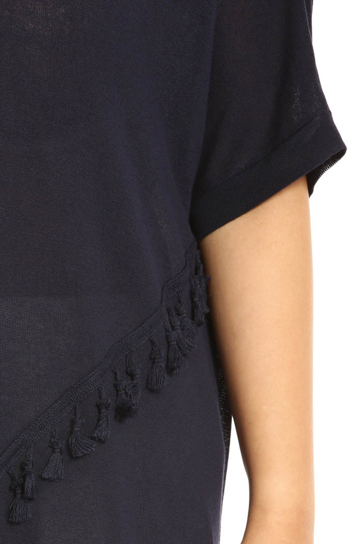 Maglia in viscosa con nappine Fashion Market Maglia in viscosa con nappine Fashion Market