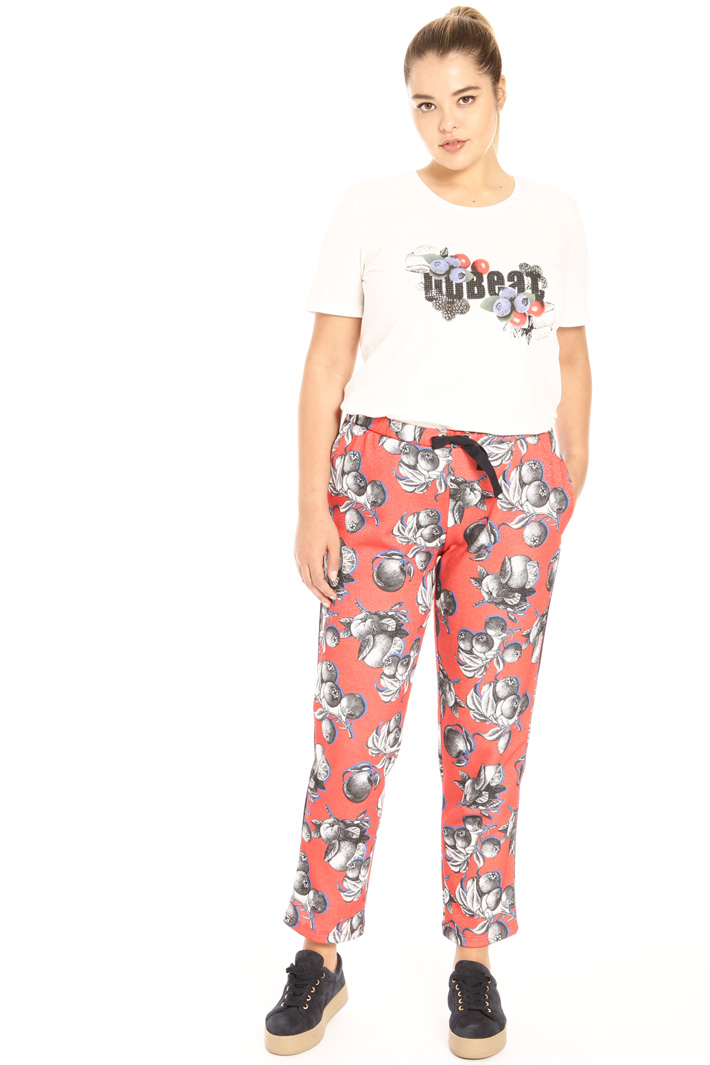 Pantaloni effetto lurex Fashion Market Pantaloni effetto lurex Fashion Market