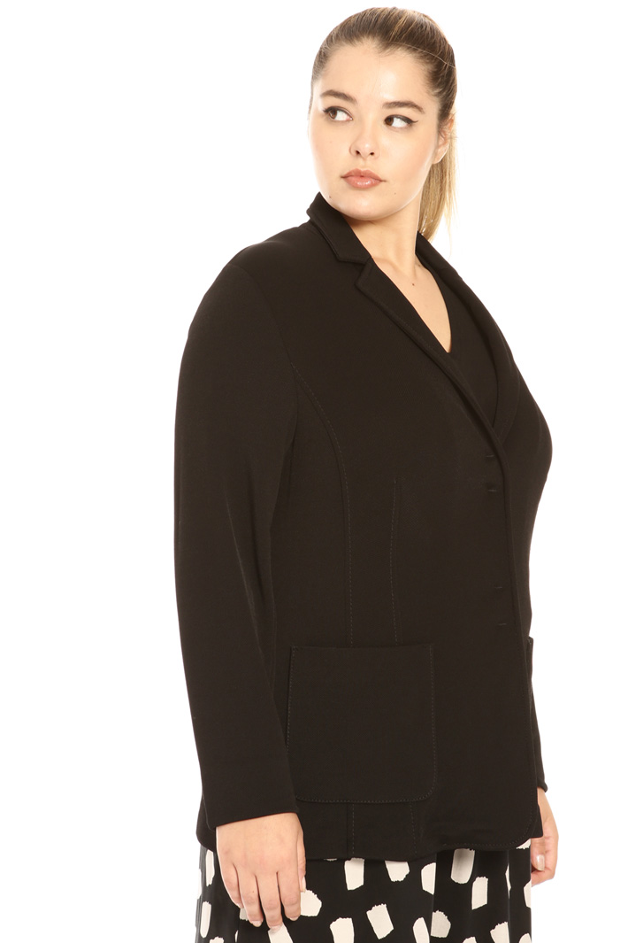 Blazer in jersey piquet Fashion Market Blazer in jersey piquet Fashion Market
