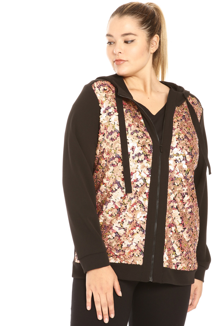 Felpa con paillettes Fashion Market Felpa con paillettes Fashion Market