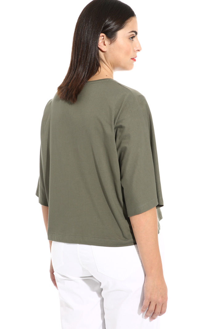T-shirt cropped in jersey Fashion Market T-shirt cropped in jersey Fashion Market