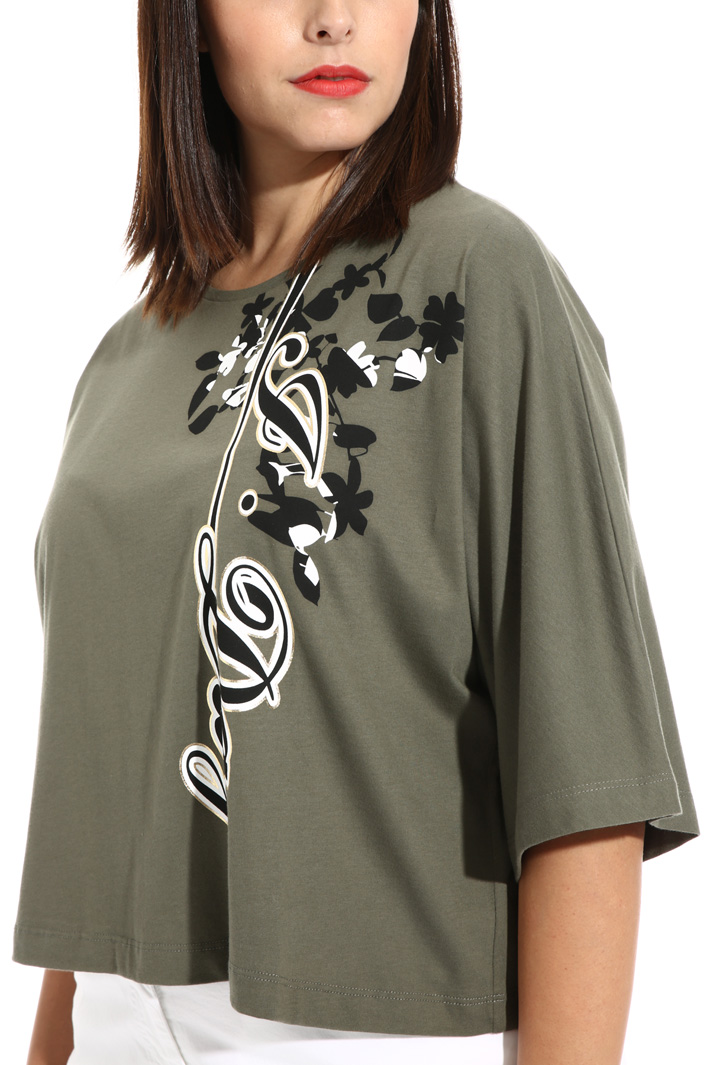 T-shirt cropped in jersey Fashion Market T-shirt cropped in jersey Fashion Market