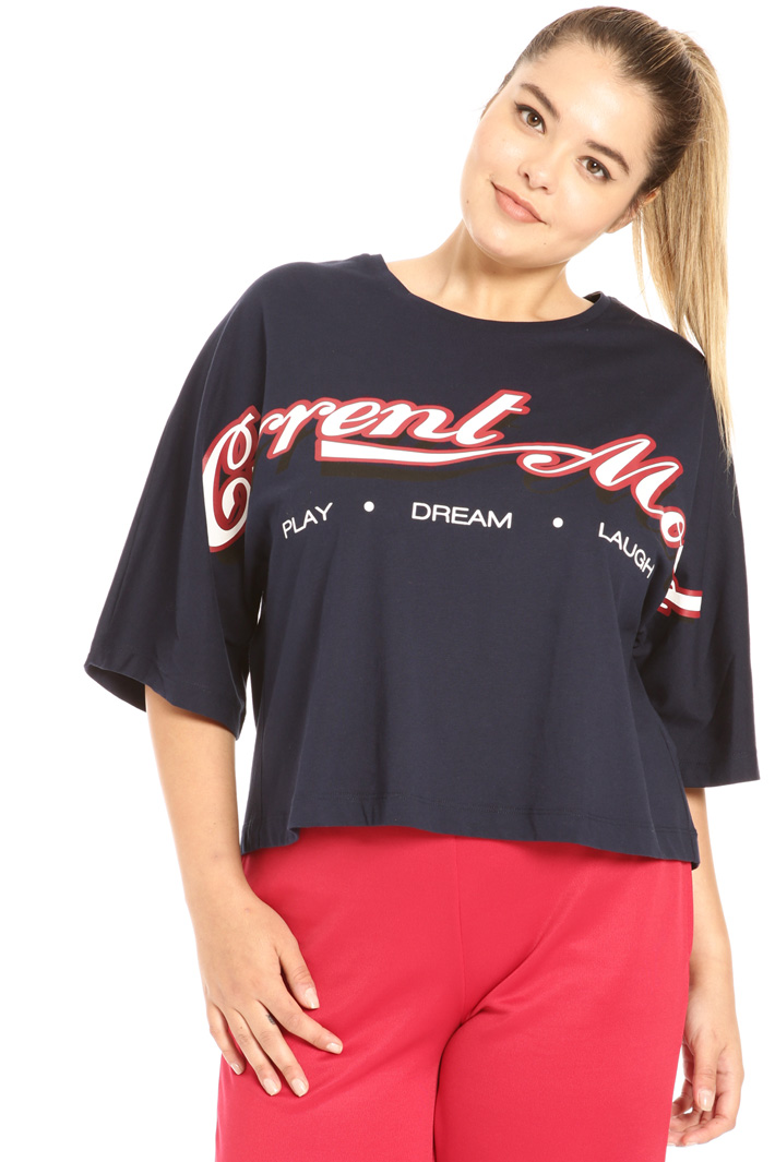T-shirt cropped in jersey Fashion Market T-shirt cropped in jersey Fashion Market