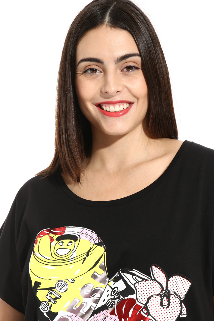 Maxi t-shirt in puro cotone Fashion Market Maxi t-shirt in puro cotone Fashion Market