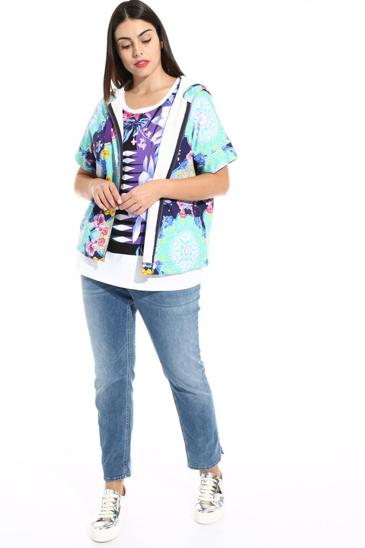 T-shirt in puro cotone Fashion Market T-shirt in puro cotone Fashion Market